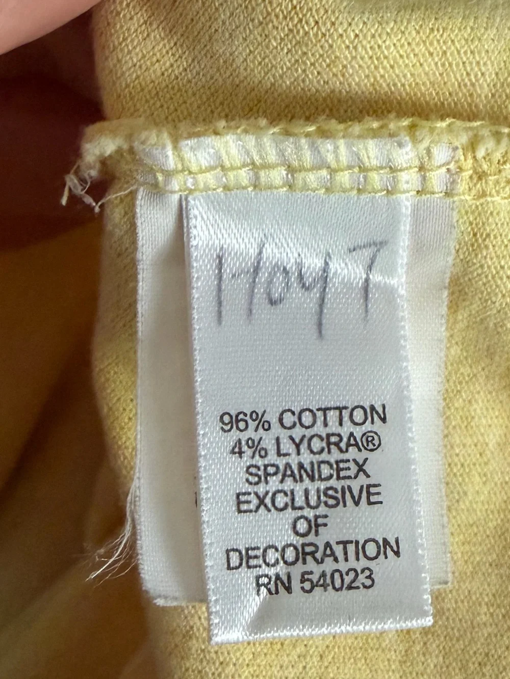 Banana Republic Yellow Polo Shirt Men’s Large Cotton Stretch Elephant Logo